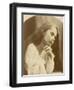 Petite fille en prière-Julia Margaret Cameron-Framed Premium Giclee Print