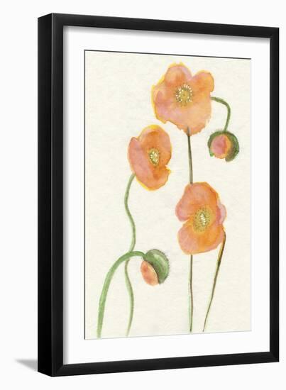 Petite Fleur III-Alicia Ludwig-Framed Art Print