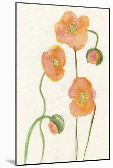 Petite Fleur III-Alicia Ludwig-Mounted Art Print