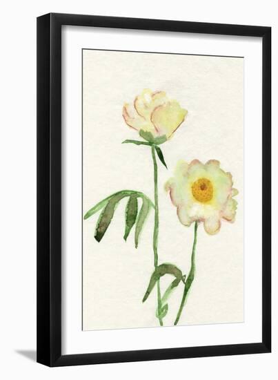 Petite Fleur V-Alicia Ludwig-Framed Art Print
