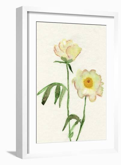 Petite Fleur V-Alicia Ludwig-Framed Art Print