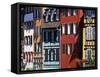 Petite France, Strasbourg, Alsace, France-Doug Pearson-Framed Stretched Canvas