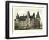 Petite French Chateaux II-Victor Petit-Framed Art Print