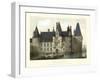 Petite French Chateaux II-Victor Petit-Framed Art Print