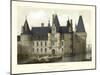 Petite French Chateaux II-Victor Petit-Mounted Art Print