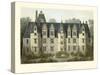 Petite French Chateaux III-Victor Petit-Stretched Canvas