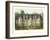 Petite French Chateaux III-Victor Petit-Framed Art Print