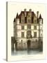 Petite French Chateaux IX-Victor Petit-Stretched Canvas
