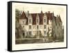 Petite French Chateaux VI-Victor Petit-Framed Stretched Canvas
