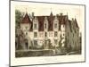 Petite French Chateaux VI-Victor Petit-Mounted Art Print