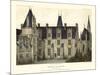 Petite French Chateaux VIII-Victor Petit-Mounted Art Print