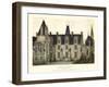 Petite French Chateaux VIII-Victor Petit-Framed Art Print