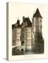 Petite French Chateaux X-Victor Petit-Stretched Canvas