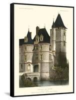 Petite French Chateaux XII-Victor Petit-Framed Stretched Canvas