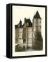 Petite French Chateaux XII-Victor Petit-Framed Stretched Canvas