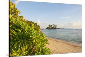 Petite Ile at Port Glaud, Mahe, Seychelles, Indian Ocean Islands-Guido Cozzi-Stretched Canvas