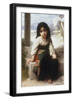 Petite Mendiante, 1880-William Adolphe Bouguereau-Framed Giclee Print