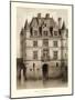 Petite Sepia Chateaux V-Victor Petit-Mounted Art Print