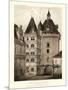 Petite Sepia Chateaux VI-Victor Petit-Mounted Art Print