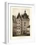 Petite Sepia Chateaux VI-Victor Petit-Framed Art Print