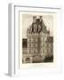 Petite Sepia Chateaux VIII-Victor Petit-Framed Art Print