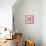 Petite Suzani in Pink-Chariklia Zarris-Stretched Canvas displayed on a wall