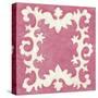 Petite Suzani in Pink-Chariklia Zarris-Stretched Canvas