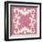 Petite Suzani in Pink-Chariklia Zarris-Framed Art Print