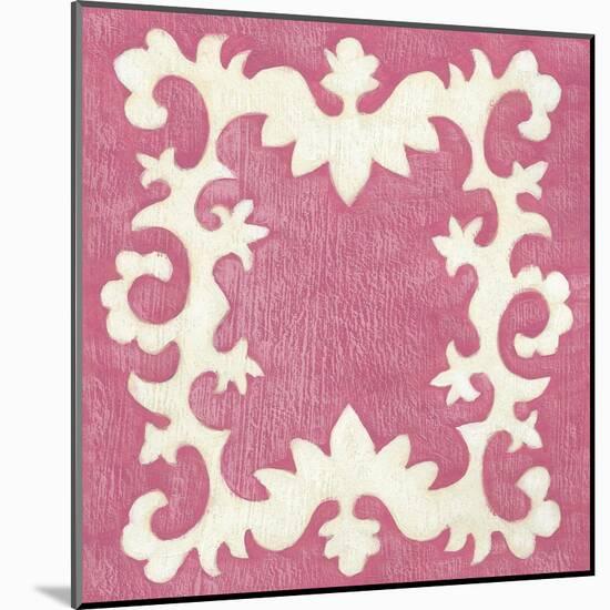 Petite Suzani in Pink-Chariklia Zarris-Mounted Art Print