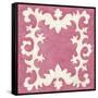 Petite Suzani in Pink-Chariklia Zarris-Framed Stretched Canvas