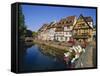 Petite Venise, Colmar, Alsace, France-Walter Rawlings-Framed Stretched Canvas