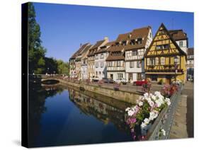 Petite Venise, Colmar, Alsace, France-Walter Rawlings-Stretched Canvas