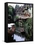 Petite Venise, Colmar, Haut-Rhin, Alsace, France-David Hughes-Framed Stretched Canvas