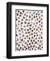 Petites Fleurs 2-Sylvie Demers-Framed Giclee Print