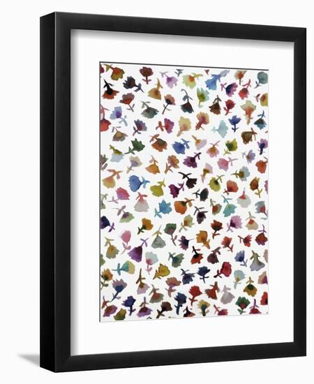 Petites Fleurs 2-Sylvie Demers-Framed Giclee Print