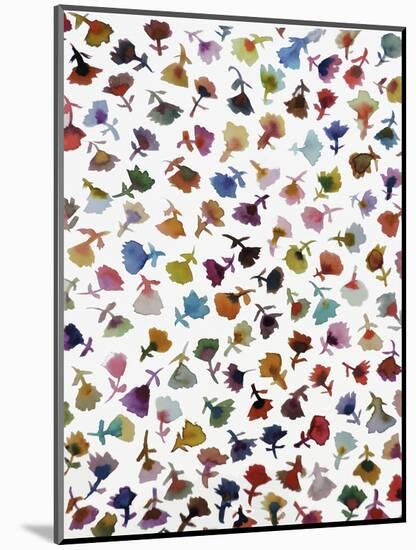 Petites Fleurs 2-Sylvie Demers-Mounted Giclee Print