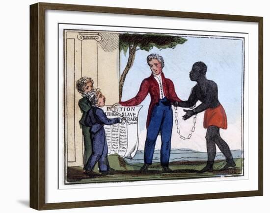 Petition for Abolishing Slavery, 1826-Amelia Alderson Opie-Framed Giclee Print