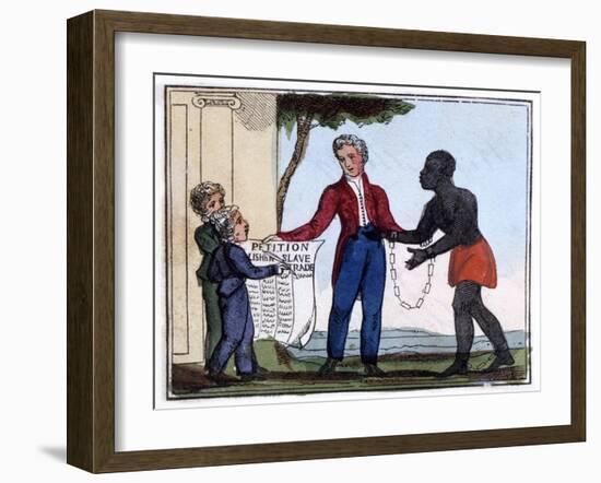 Petition for Abolishing Slavery, 1826-Amelia Alderson Opie-Framed Giclee Print