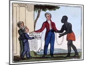 Petition for Abolishing Slavery, 1826-Amelia Alderson Opie-Mounted Giclee Print