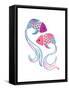 Petits Poissons-null-Framed Stretched Canvas