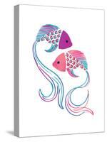 Petits Poissons-null-Stretched Canvas