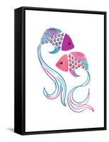 Petits Poissons-null-Framed Stretched Canvas