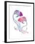 Petits Poissons-null-Framed Giclee Print