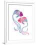 Petits Poissons-null-Framed Giclee Print