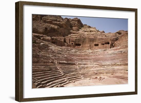 Petra, Jordan, Middle East-Richard Maschmeyer-Framed Photographic Print