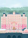 The Grand Budapest Hotel-Petra Lizde-Giclee Print