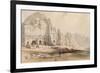 Petra, March 8th, 1839-David Roberts-Framed Giclee Print