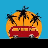 Tropical Travel-Petrafler-Art Print