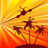 Tropical Travel-Petrafler-Art Print