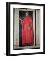 Petrarch (1304-74) from the Villa Carducci Series of Famous Men and Women, circa 1450-Andrea del Castagno-Framed Giclee Print